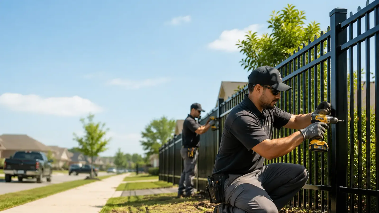 Metal Fence Installation in O Brien, FL